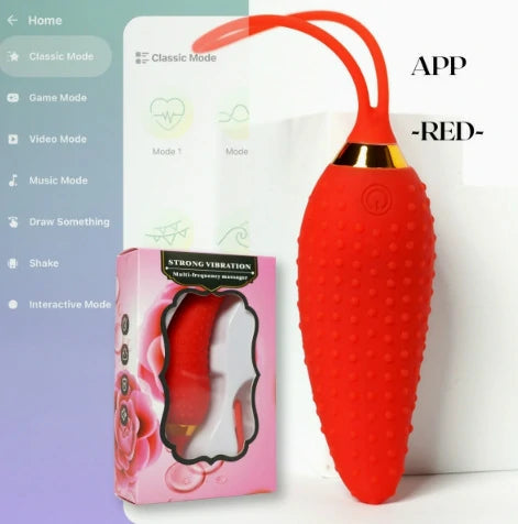 Ruby Tongue App-Controlled G-Spot Vibrator & Anal Plug