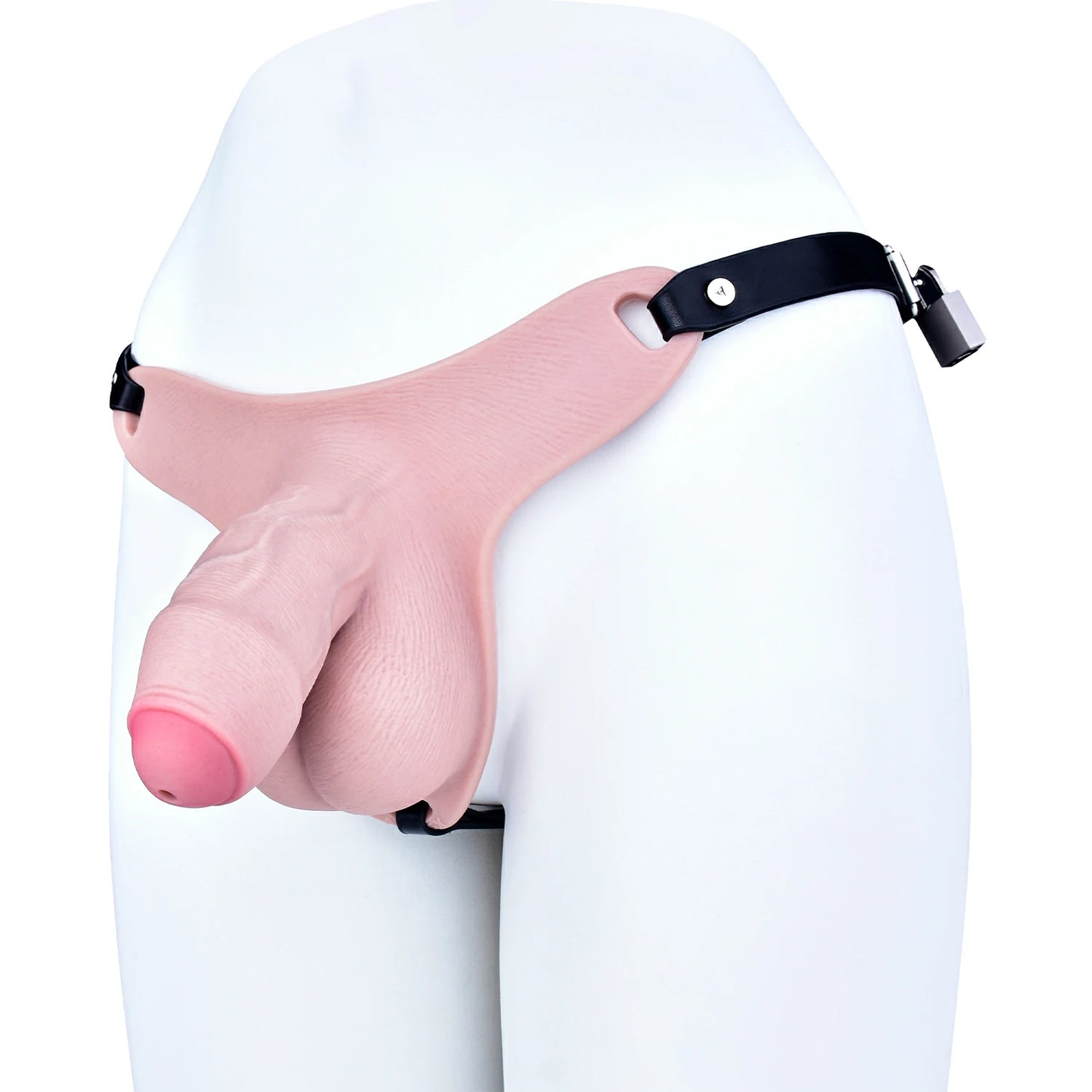 Wearable Lockable Silicone Chastity Pants(9 Size)