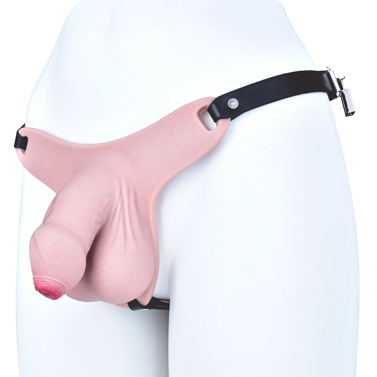 Wearable Lockable Silicone Chastity Pants(9 Size)