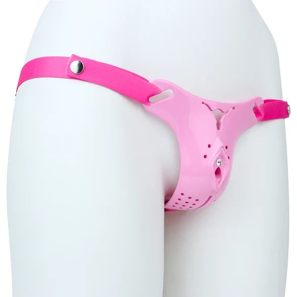 Line of Blocked Desire – Men's Sissy Orgasm Denial Chastity Cage