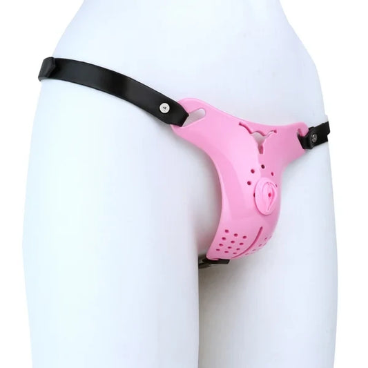 Line of Blocked Desire – Men's Sissy Orgasm Denial Chastity Cage