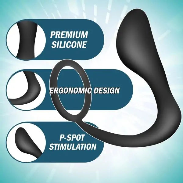 Adams Prostate Pleaser - Ring Vibrator