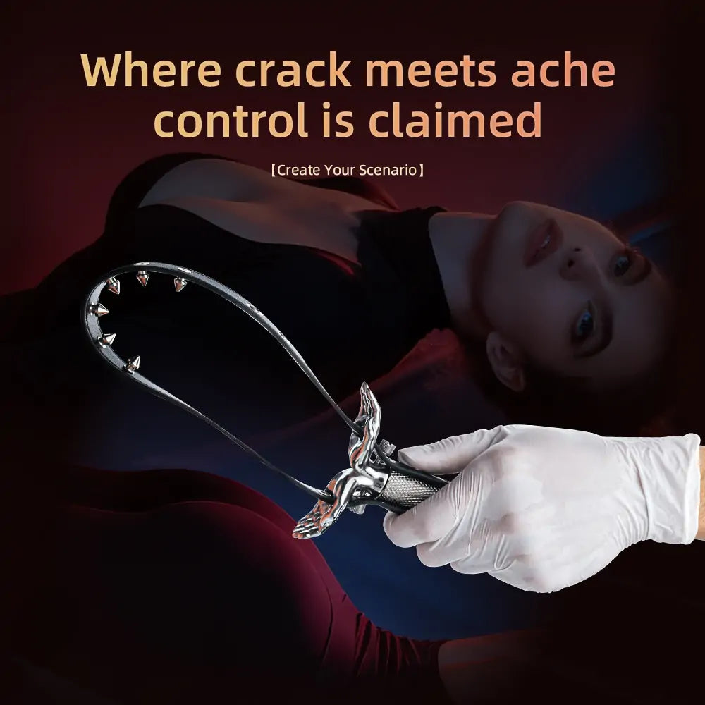 Adjustable BDSM Nipple Clamps with Handle