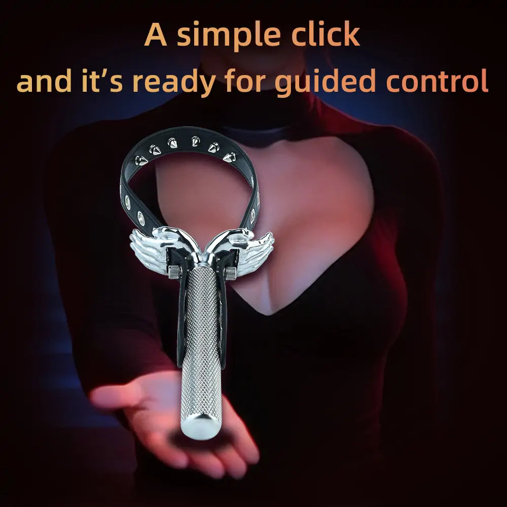 Adjustable BDSM Nipple Clamps with Handle