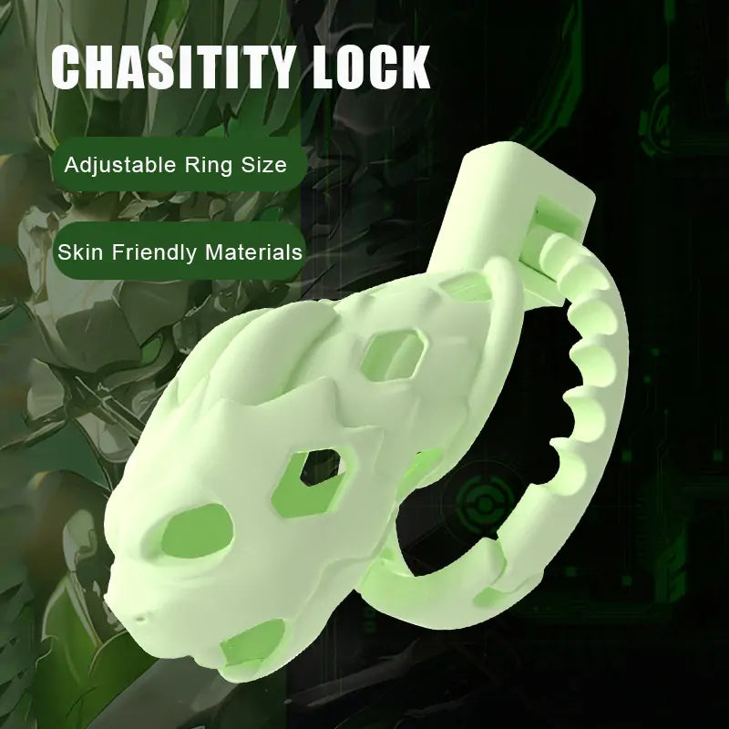 Adjustable Dino Fantasy Chastity Cage