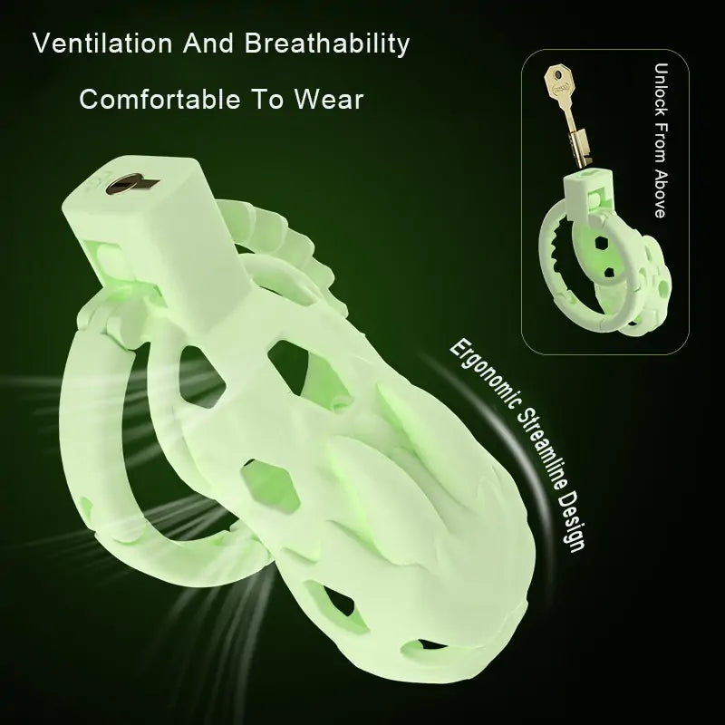 Adjustable Dino Fantasy Chastity Cage