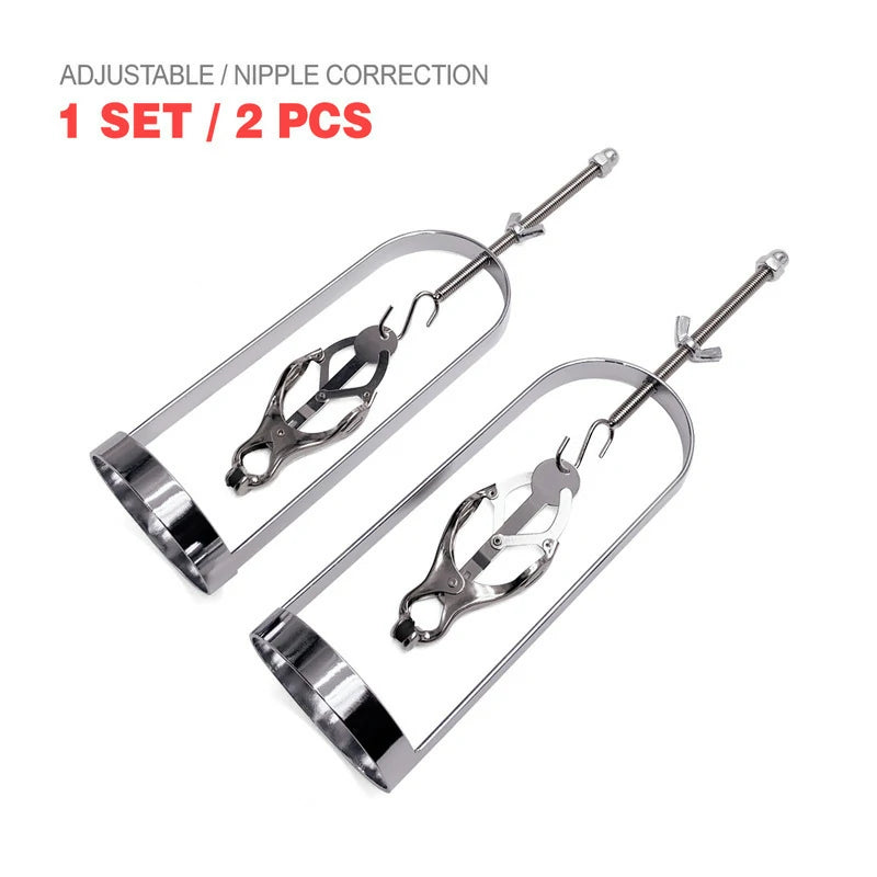 Adjustable Nipple Clamps – Metal Stretching Design