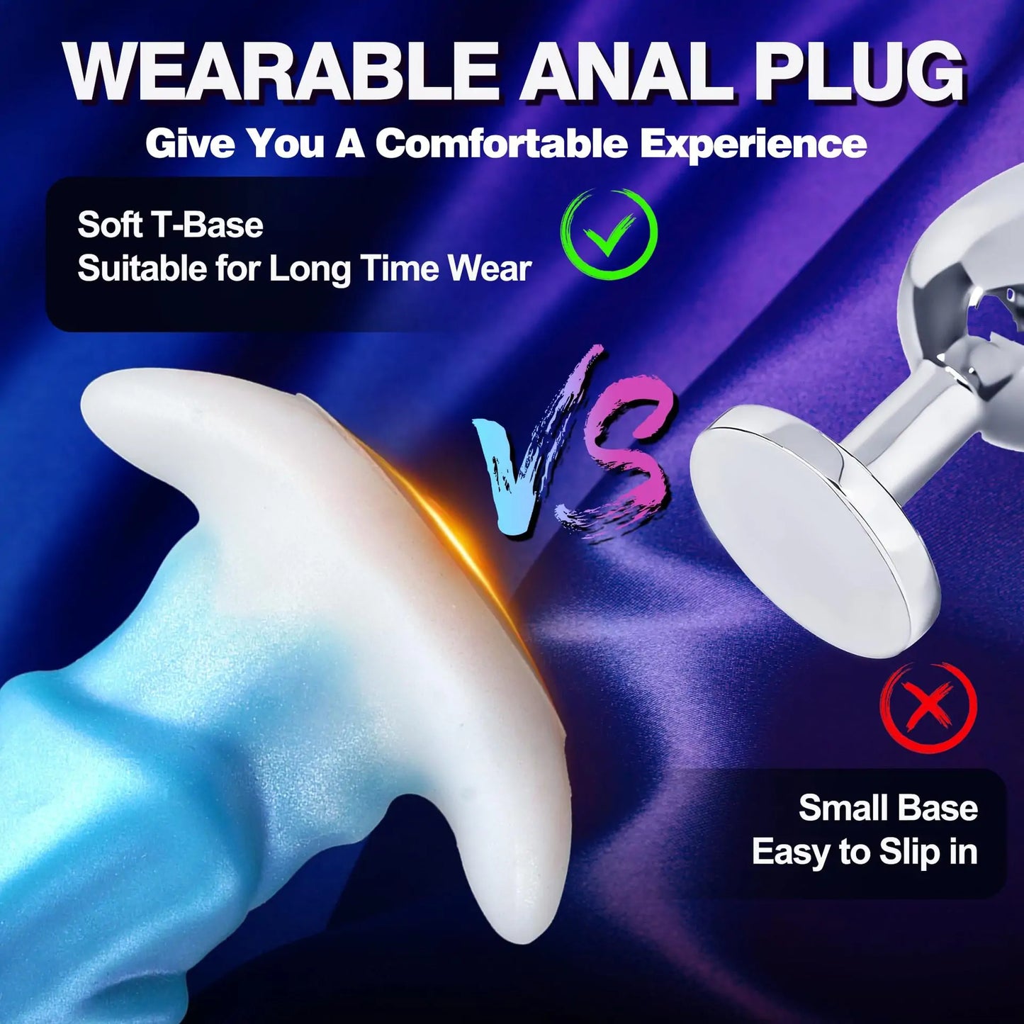 Alien Anal Plug with Detachable Fox Tail anesidora Alien Anal Plug with Detachable Fox Tail anesidora