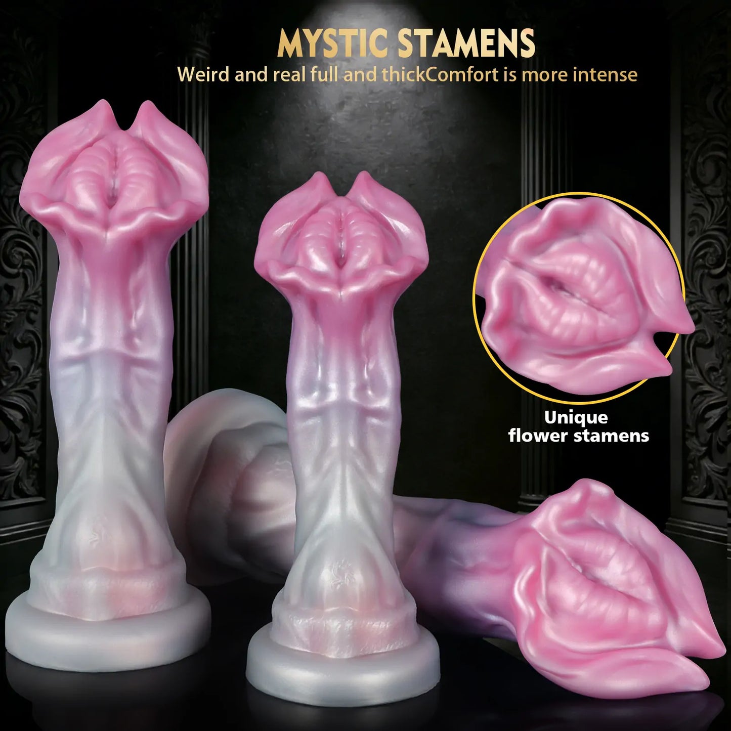Alien Chaos Stamen Monster Dildo 9 Inches