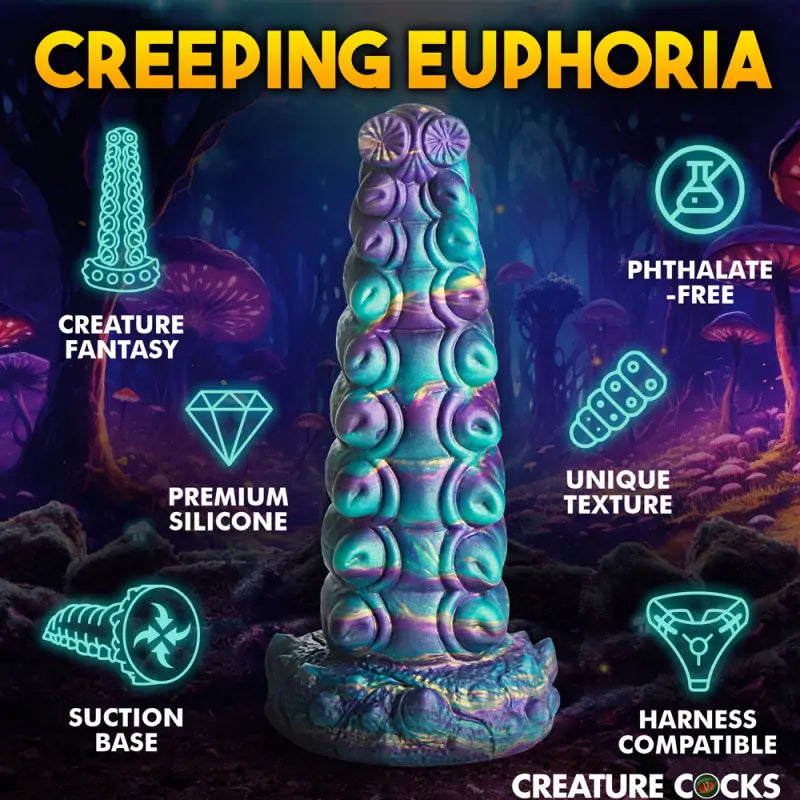 Alien Chrysalis Fantasy Anal Dildo 7 Inches