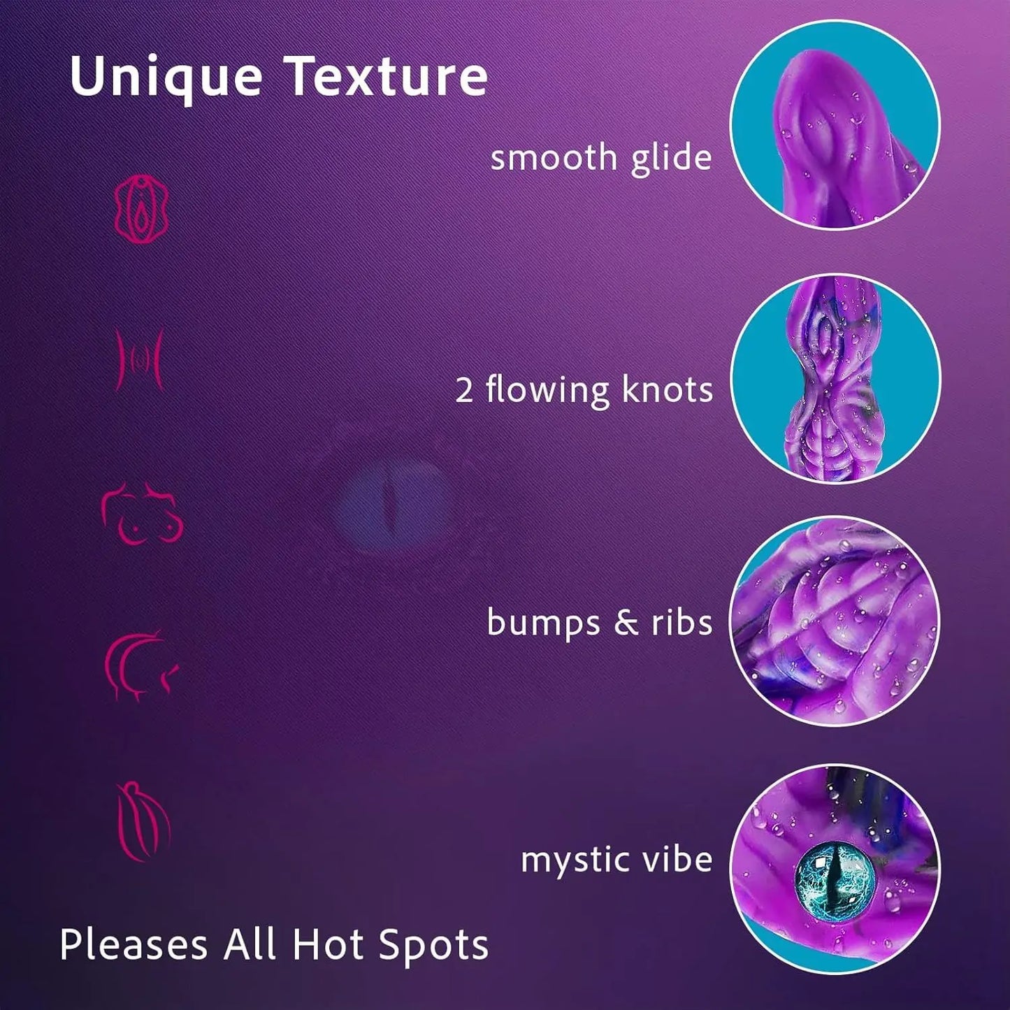 Alien Cyclops Fantasy Dildo 10.4 Inches