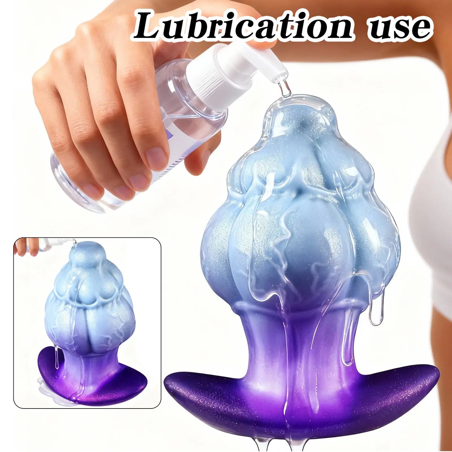 Alien Egg Silicone Butt Plug
