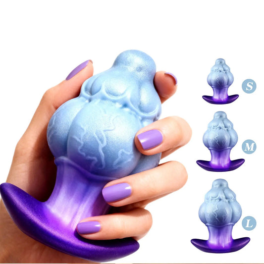 Alien Egg Silicone Butt Plug