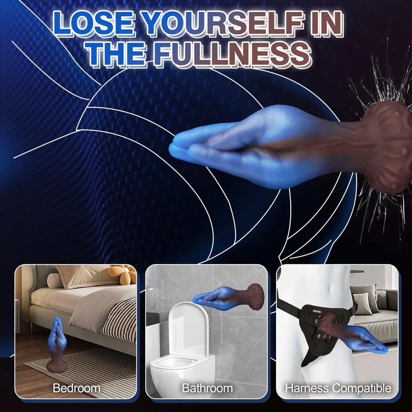 Alien Fantasy Fist Dildo 8.2 Inches