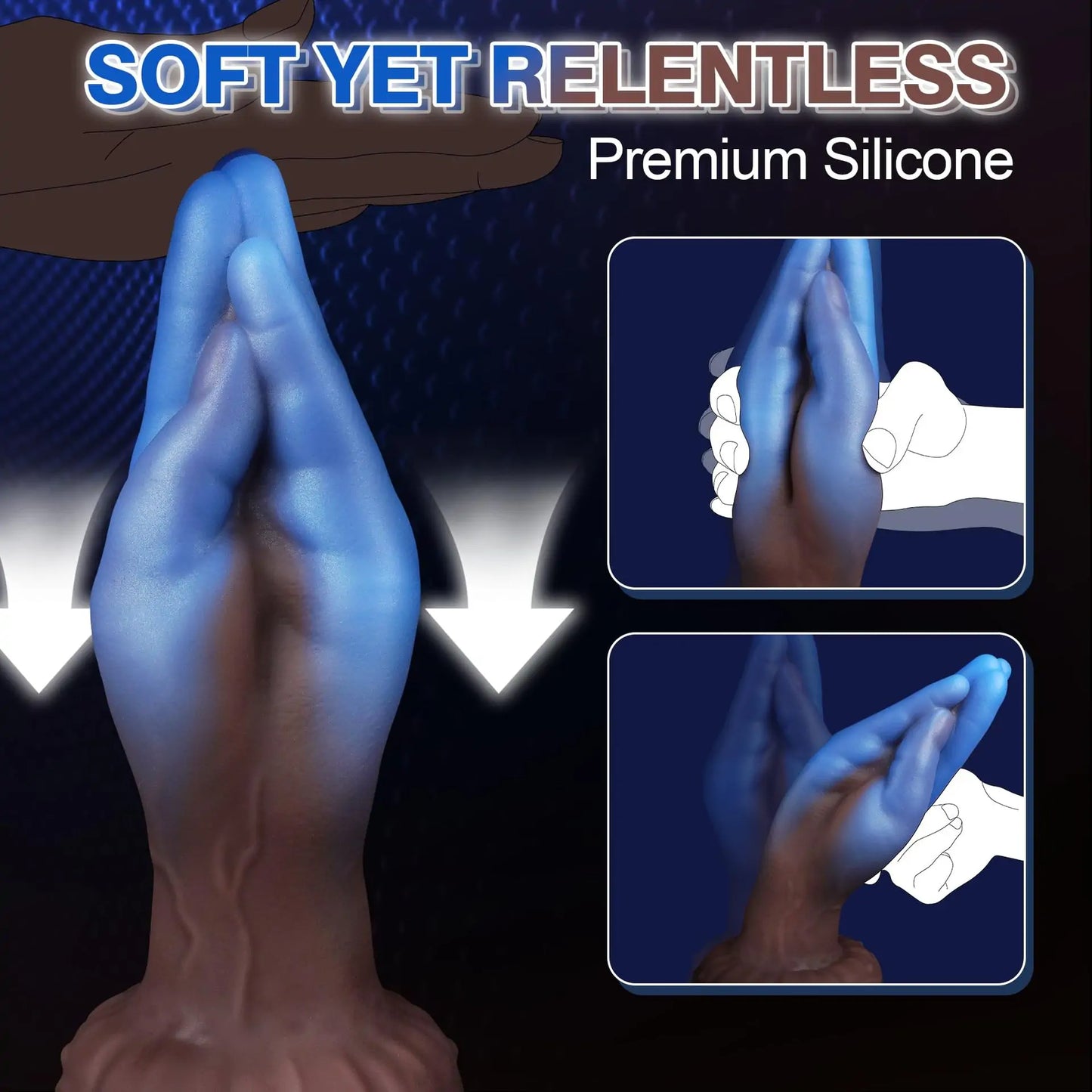 Alien Fantasy Fist Dildo 8.2 Inches