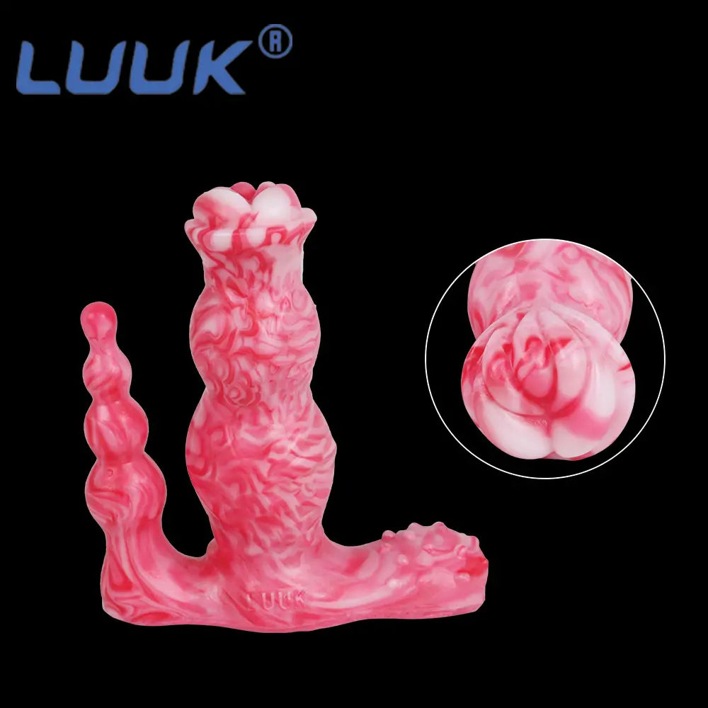 Alien Fantasy Vibrating Silicone Dildo