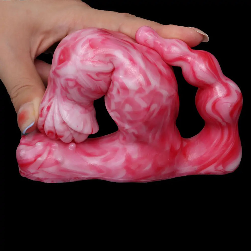Alien Fantasy Vibrating Silicone Dildo