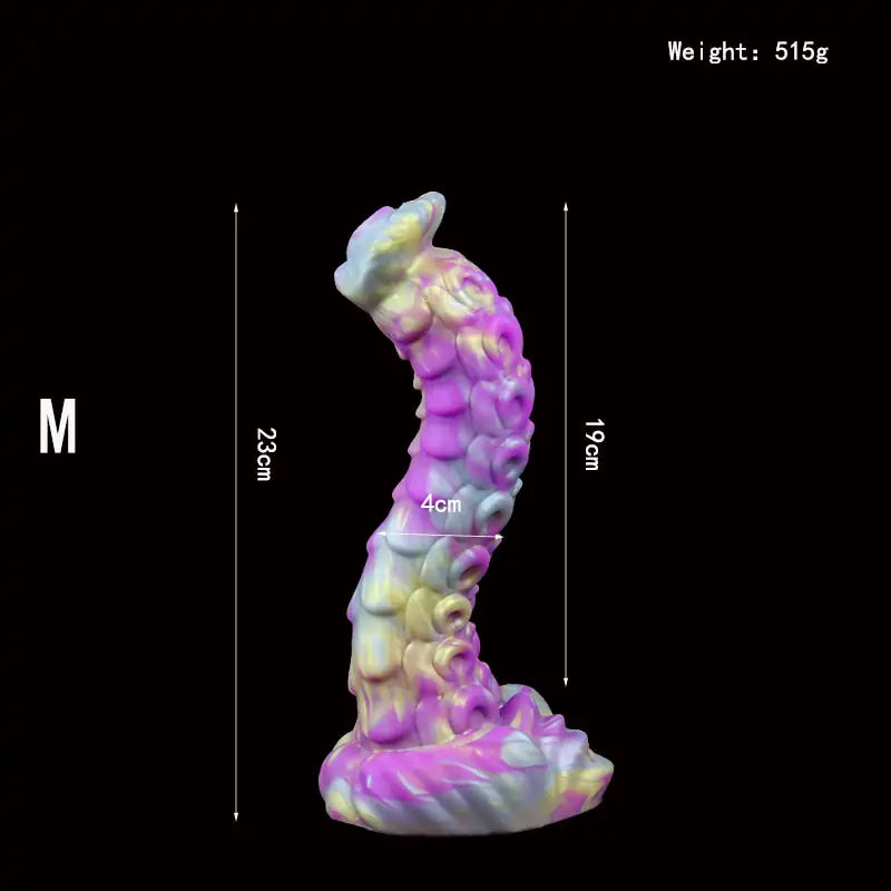 Alien Monster Curved Dildos 3 Size