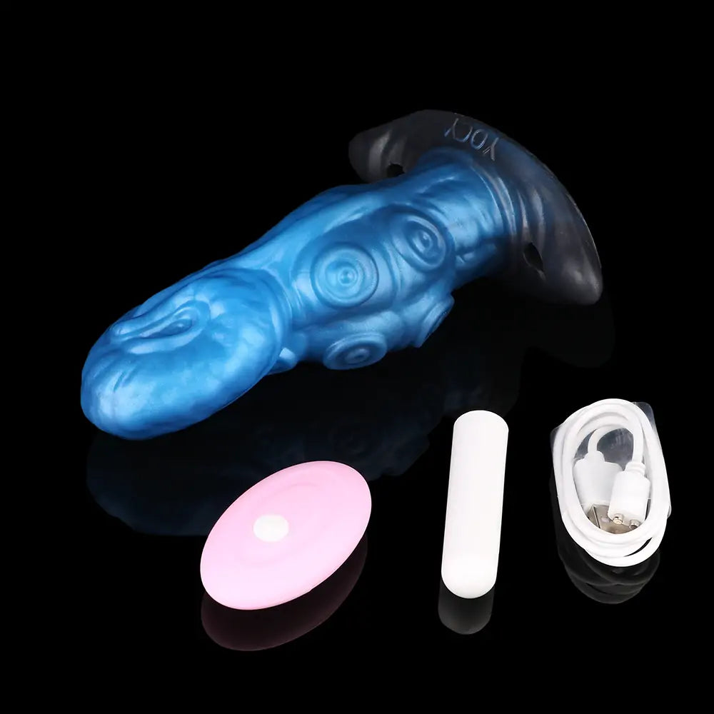 Alien Octopus T-Shaped Base Butt Plug