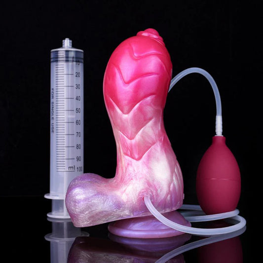 Alien Penis Dildo That Squirt 7 Inches