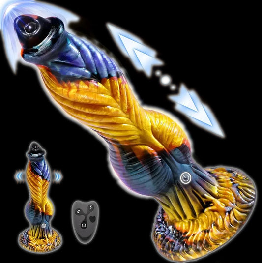 Alien Nation Phoenix Thrusting Dildo 10 Inches