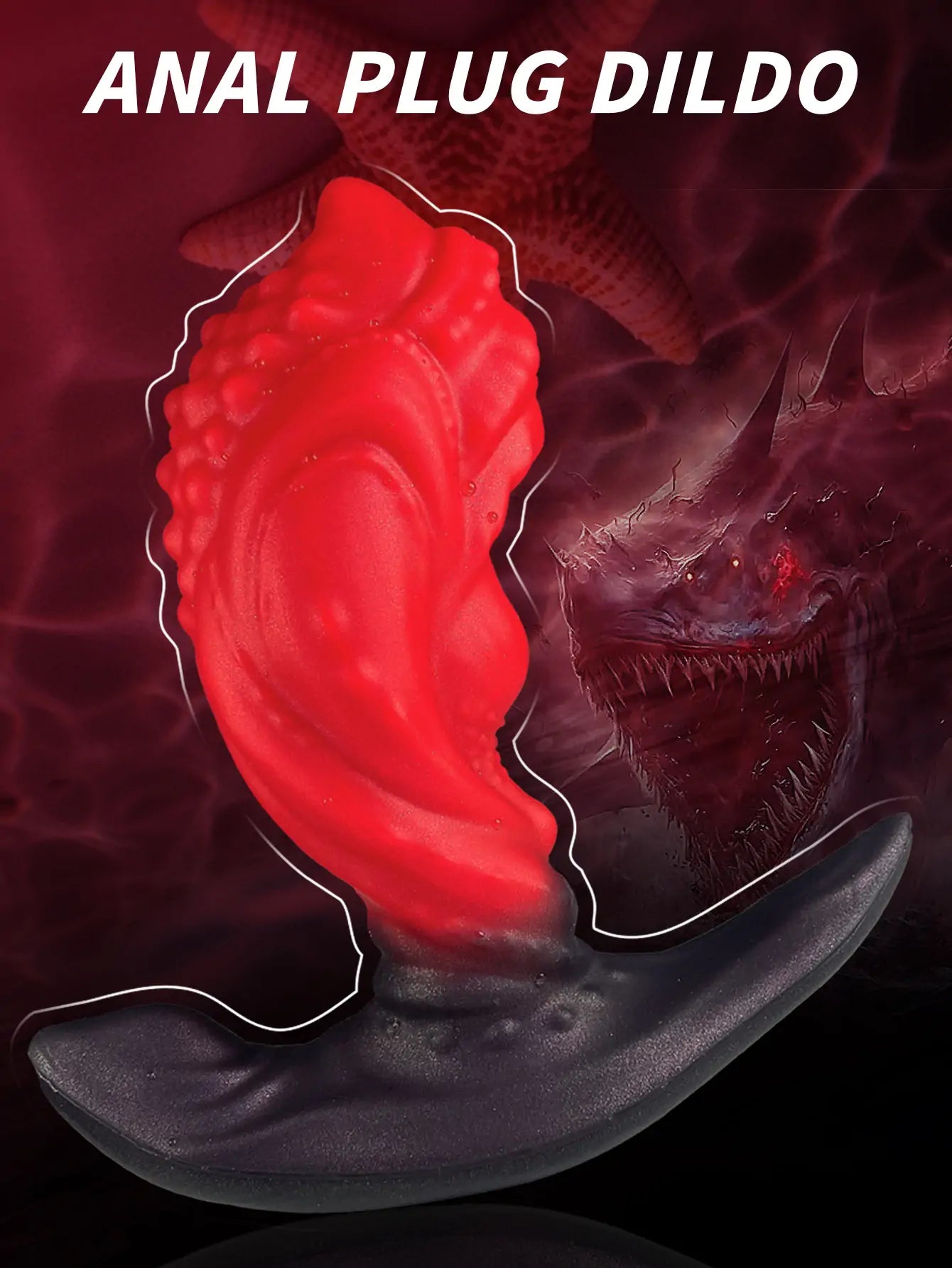 Alien Shark Fantasy Butt Plug
