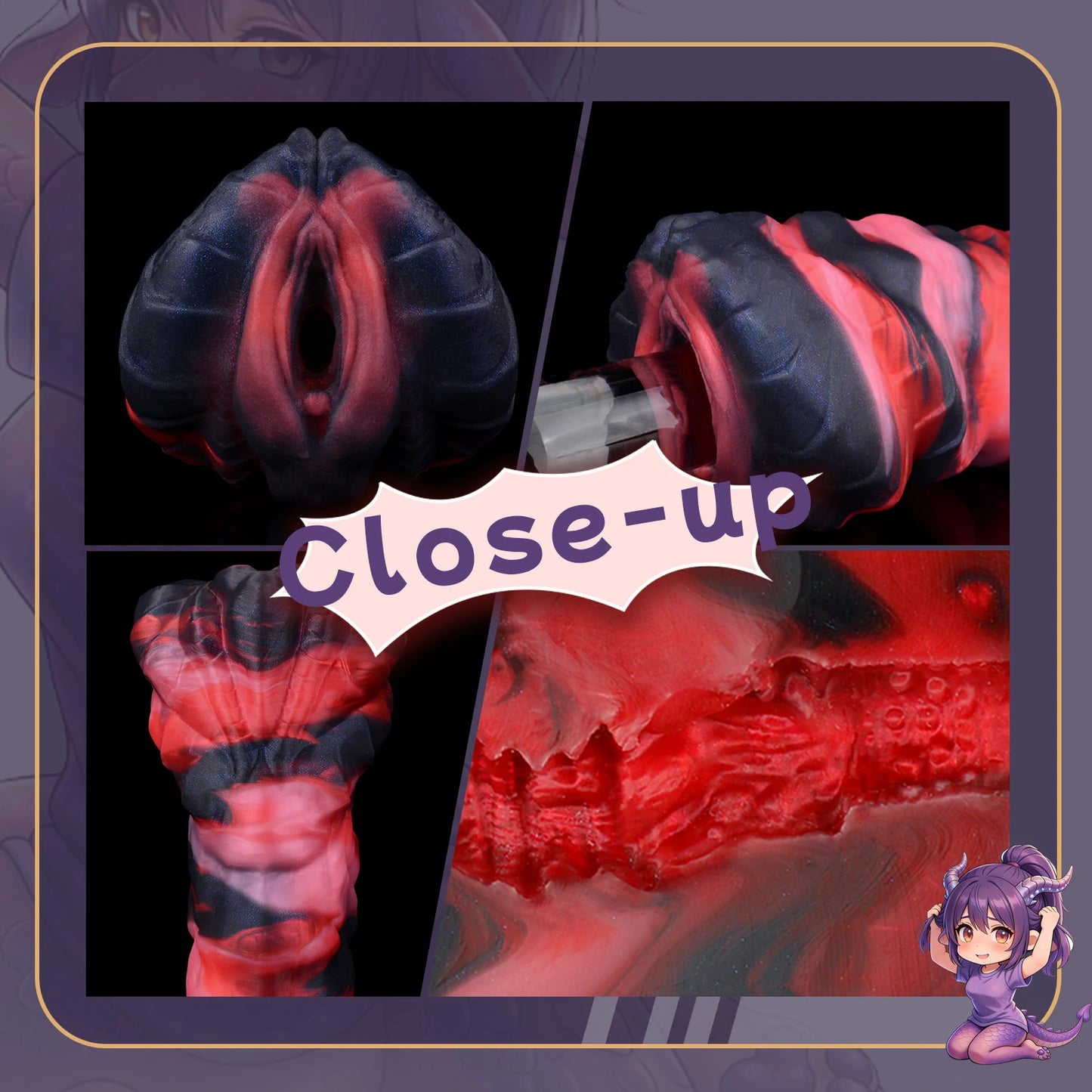 Amethyst Dragon Spine Fleshlight