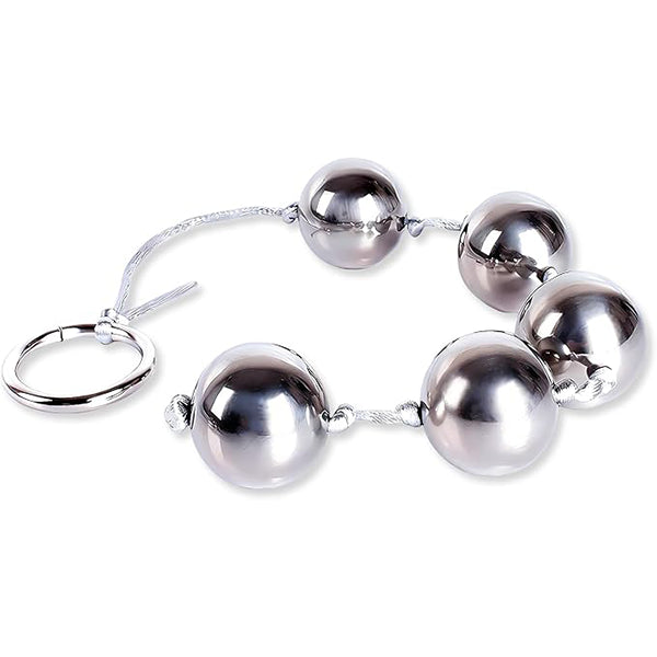 Anal Bead String Stainless Steel Beginner Set