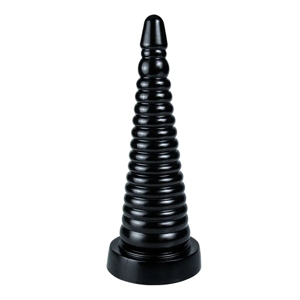 Anal Cone Beginner Training - Ribbed Butt Plug