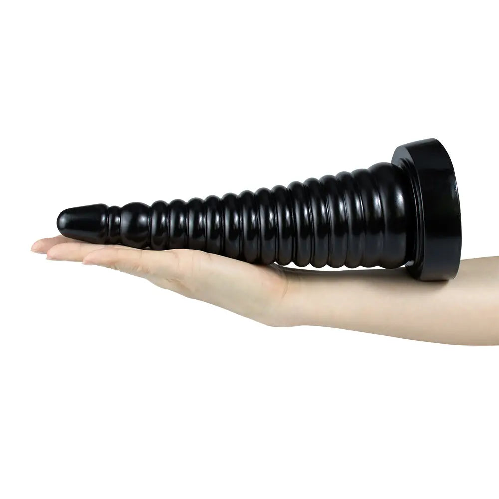 Anal Cone Beginner Training - Ribbed Butt Plug