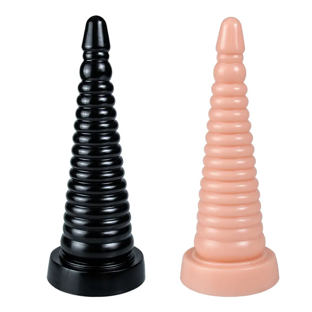 Anal Cone Beginner Training - Ribbed Butt Plug