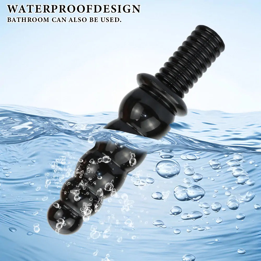 Anal Doppeldildo - Flexible Beaded Silicone Plug