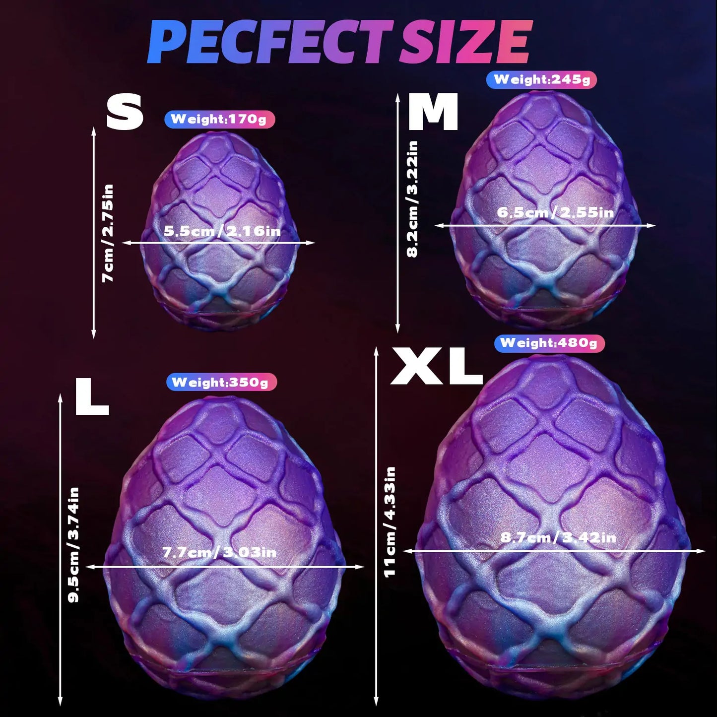 Anal Plug Egg with Chain