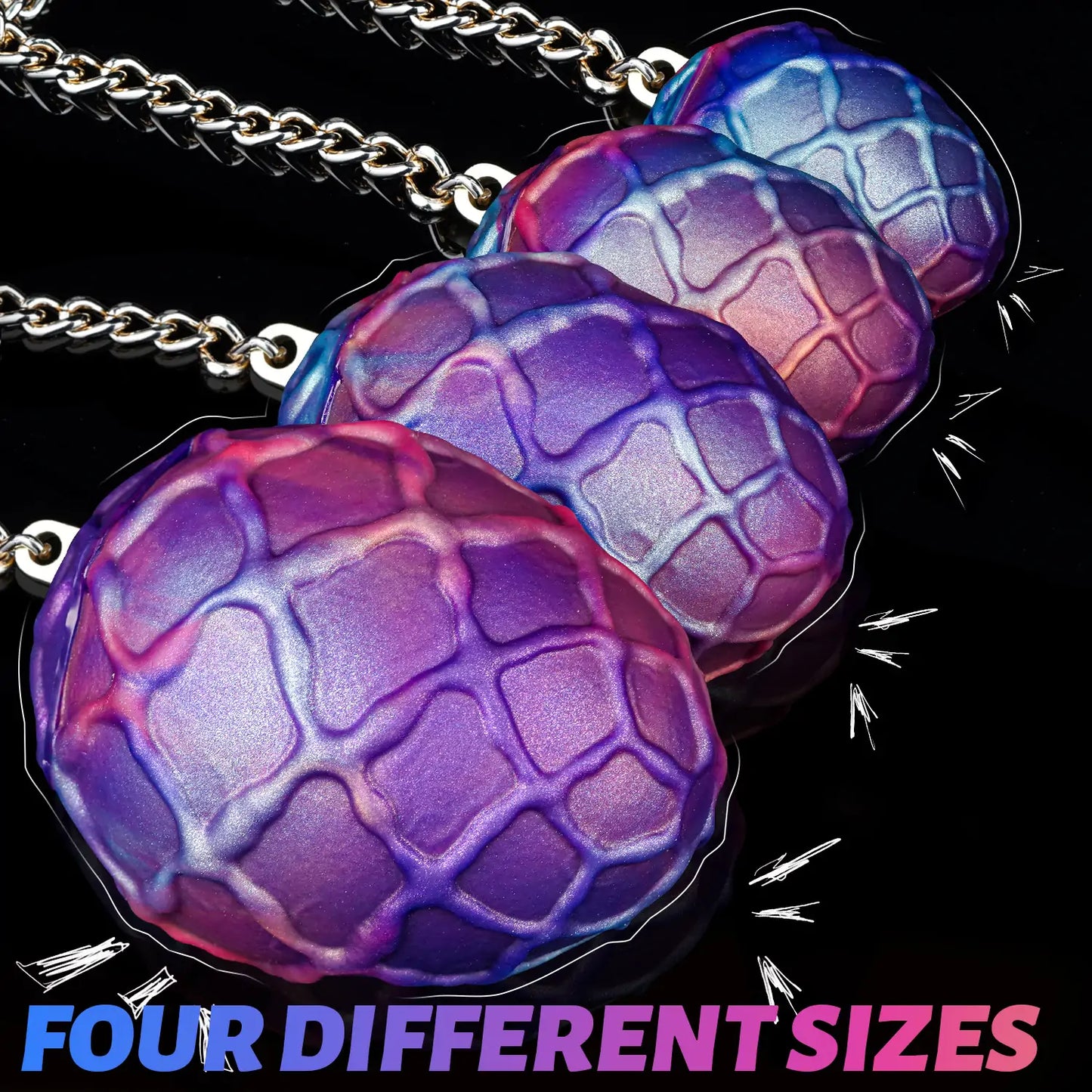 Anal Plug Egg with Chain