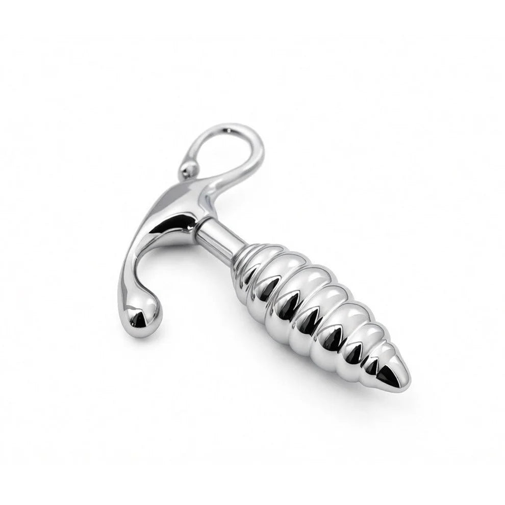 Anchor Base Ribbed Butt Plug 4 Size
