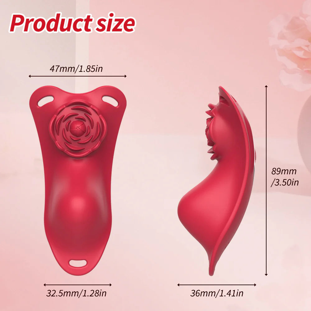 Anesidora Public Vibrator Rose Design with Remote