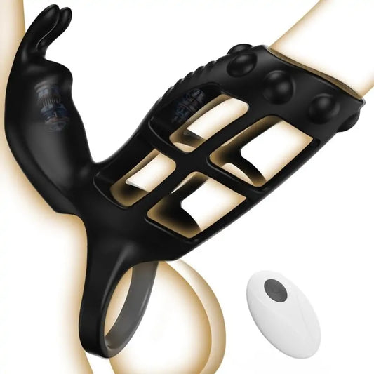 Anesidora Penis Vibrating Cage