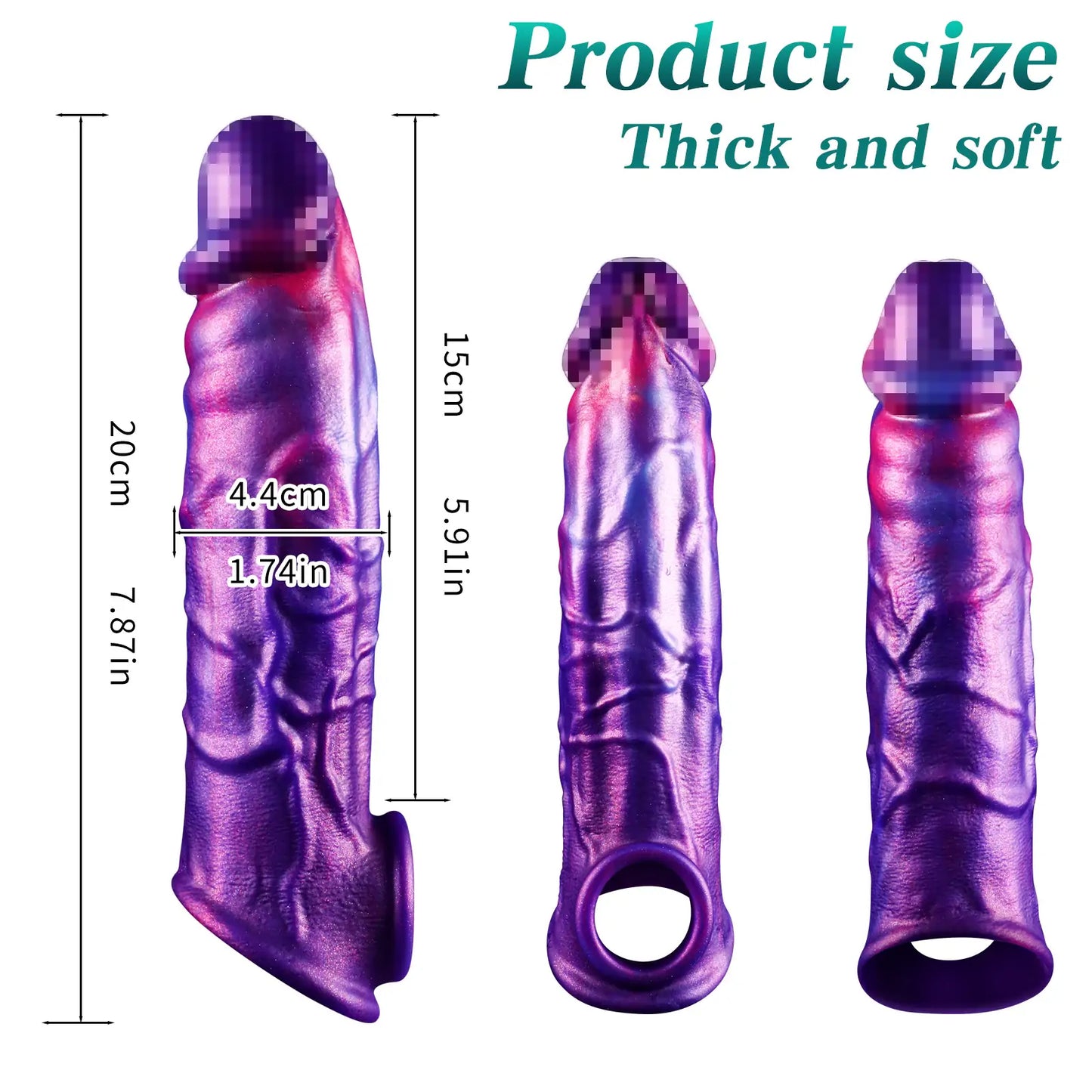 Anesidora Penis Sleeve for Male Enhancement