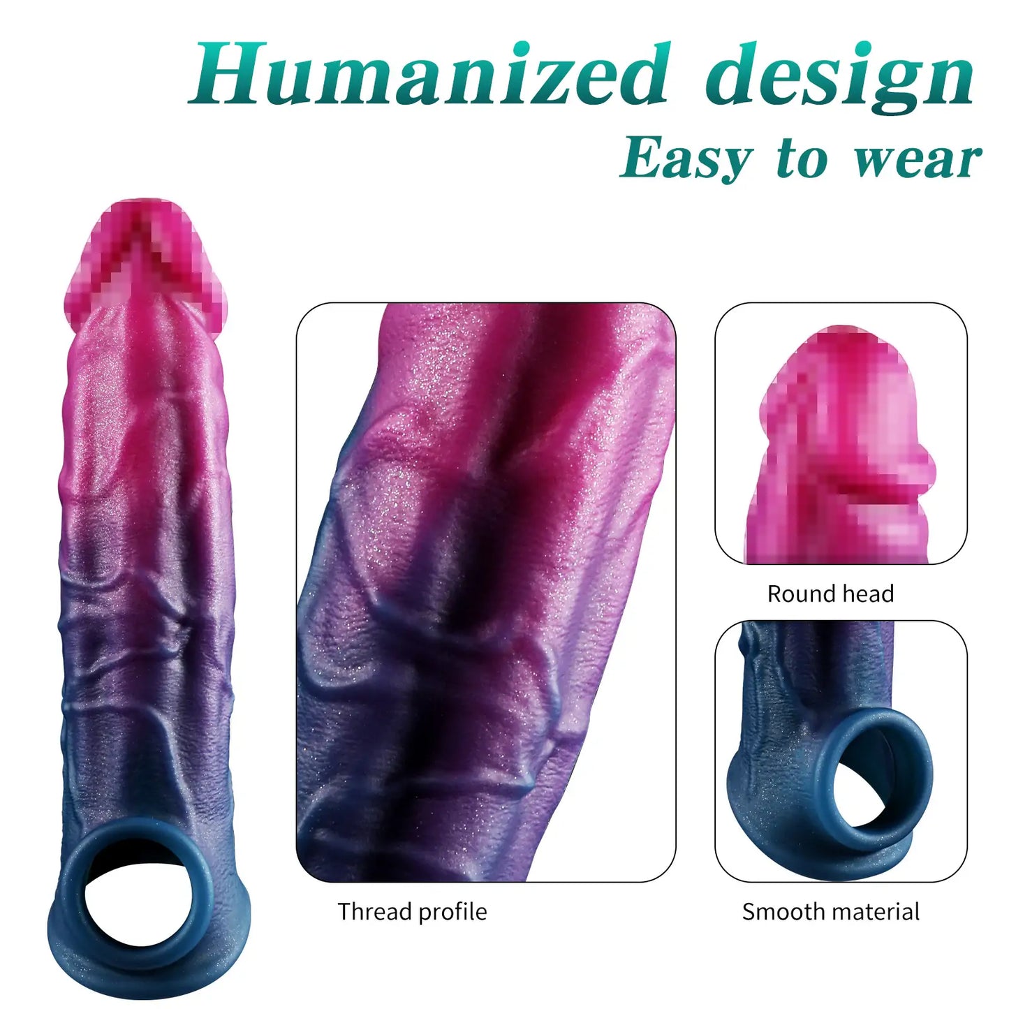 Anesidora Penis Sleeve for Male Enhancement