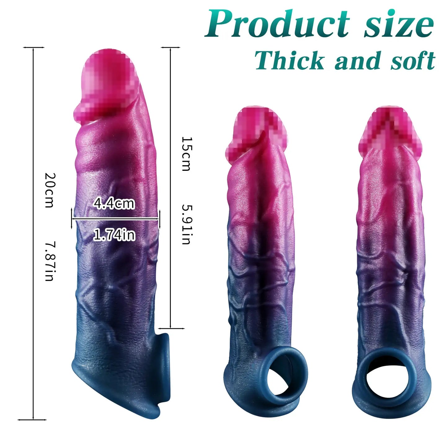 Anesidora Penis Sleeve for Male Enhancement