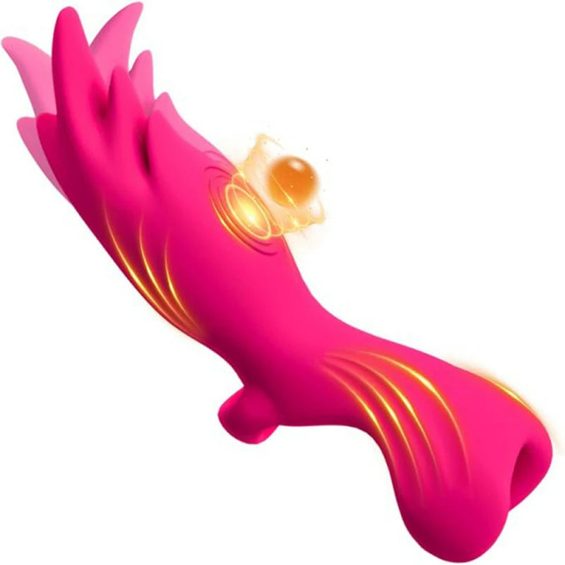 Angel Wings – Finger-Shaped Clitoral Vibrator with 12 Modes