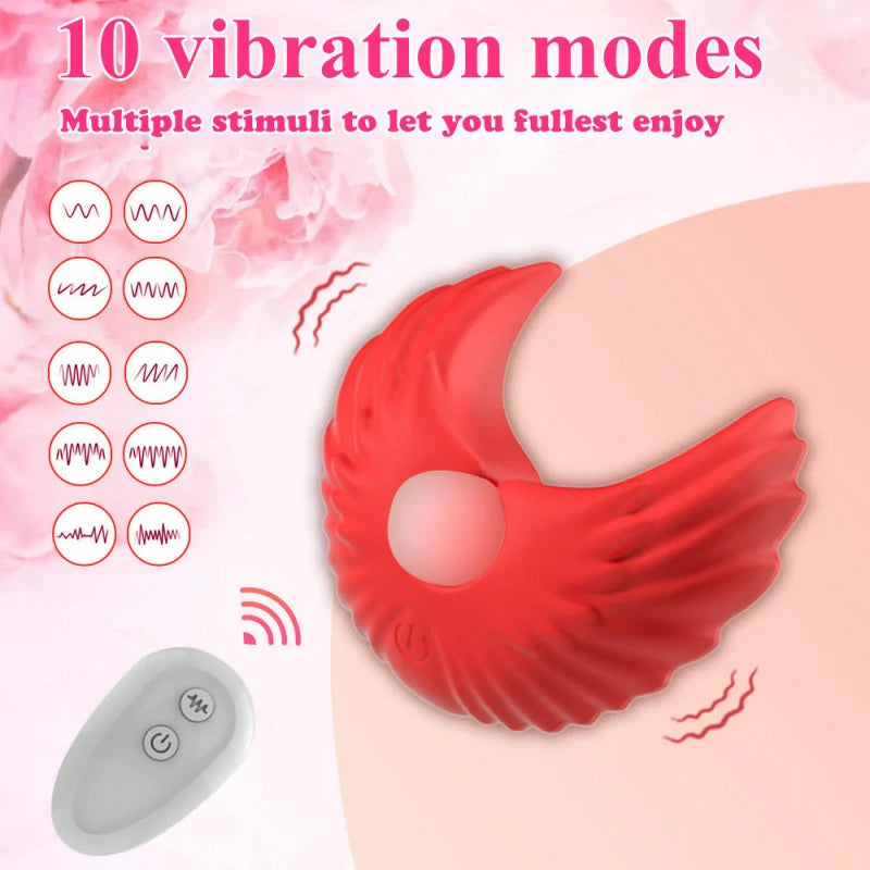 Angel Wings – Remote Control Nipple Vibrator