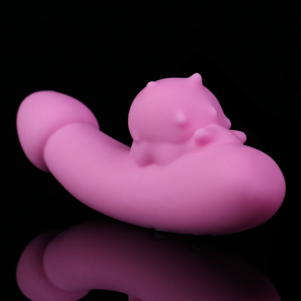 Animal G-Spot Vibrator - Liquid Silicone
