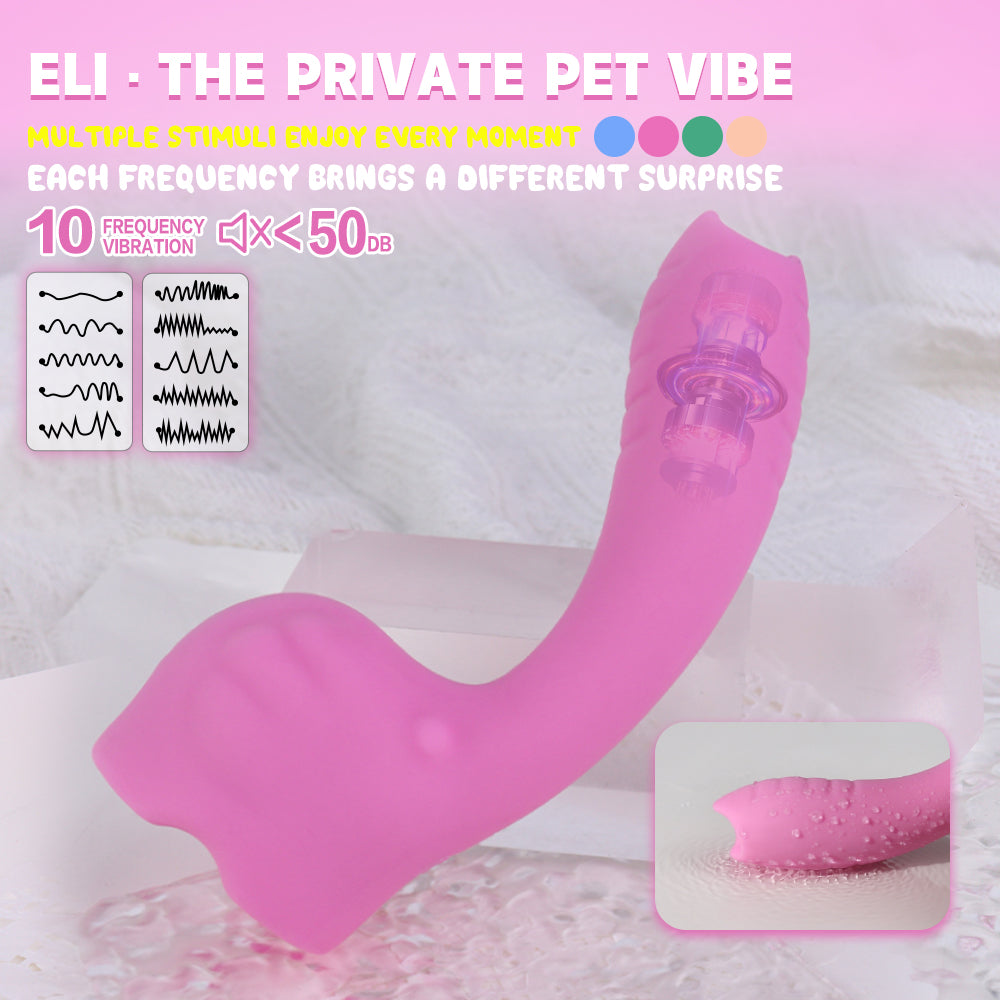 Animal G-Spot Vibrator - Liquid Silicone
