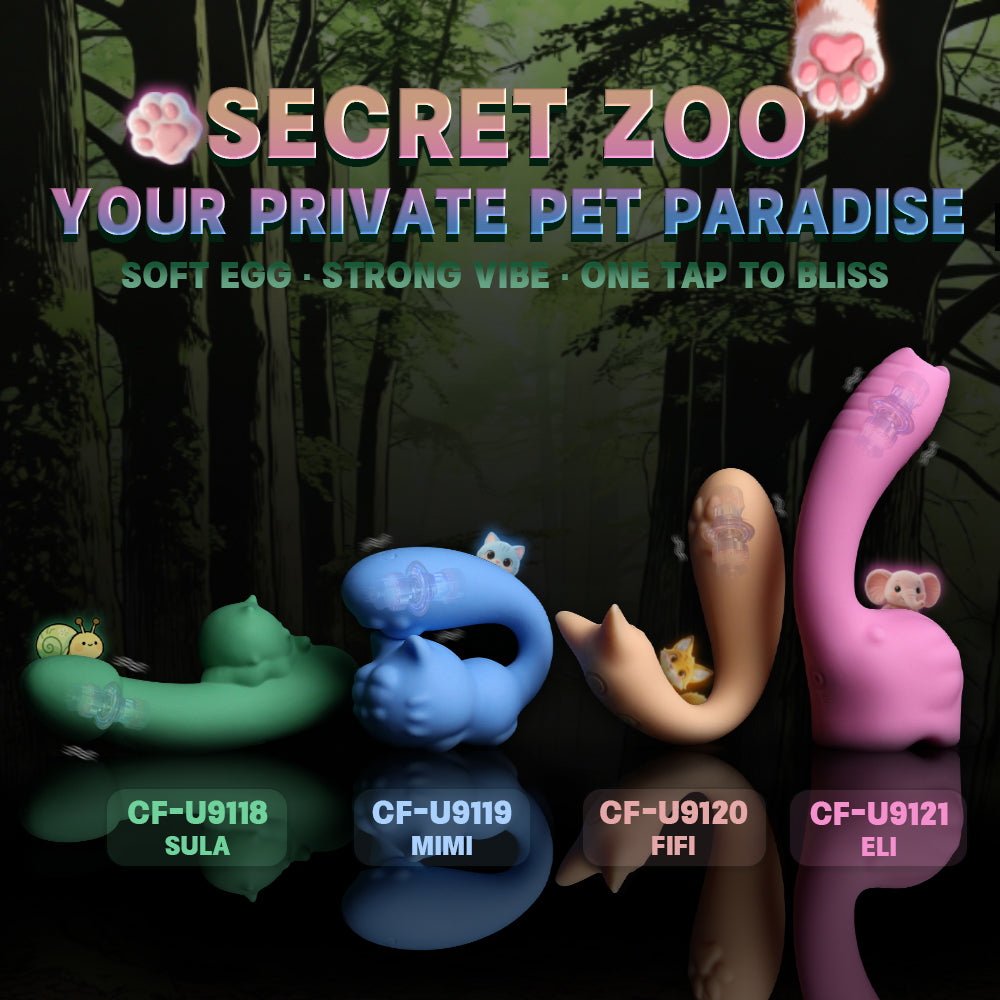 Animal G-Spot Vibrator - Liquid Silicone