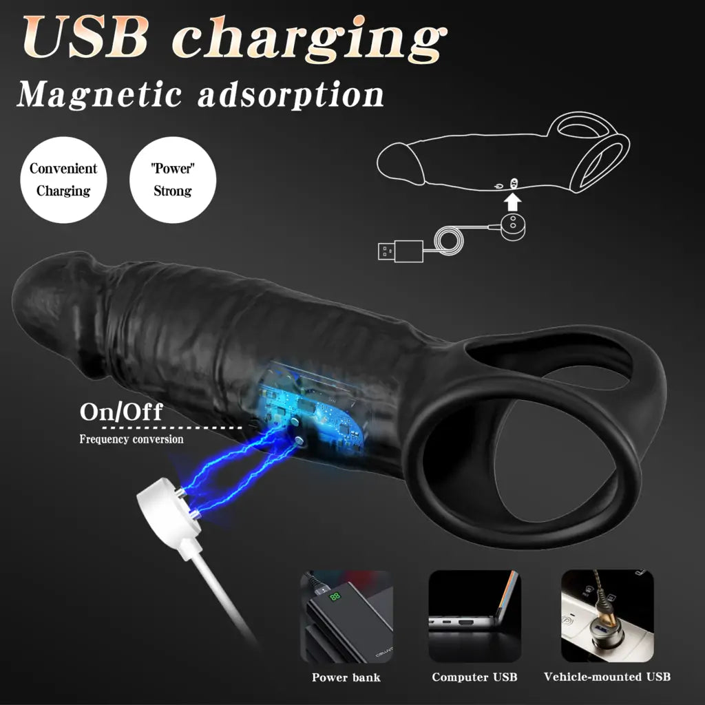 App-Controlled Vibrating Cock Ring