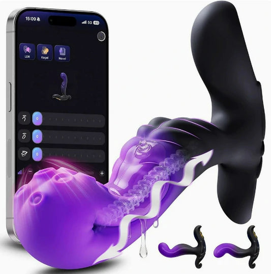 App-Controlled Wearable Octopus Prostate Massager