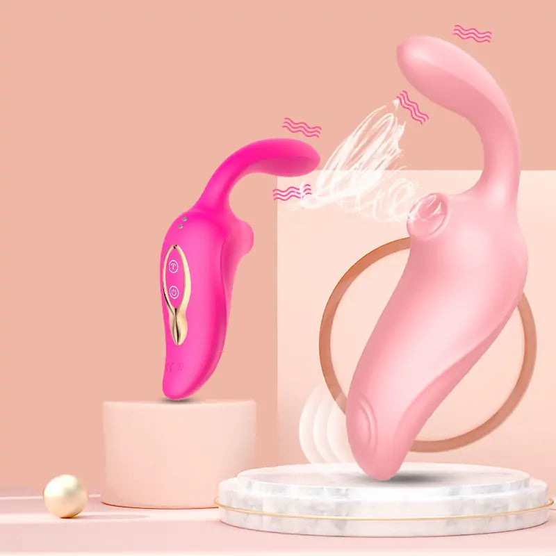 Athena Triple-Action Sucking G Spot Vibrating Wand