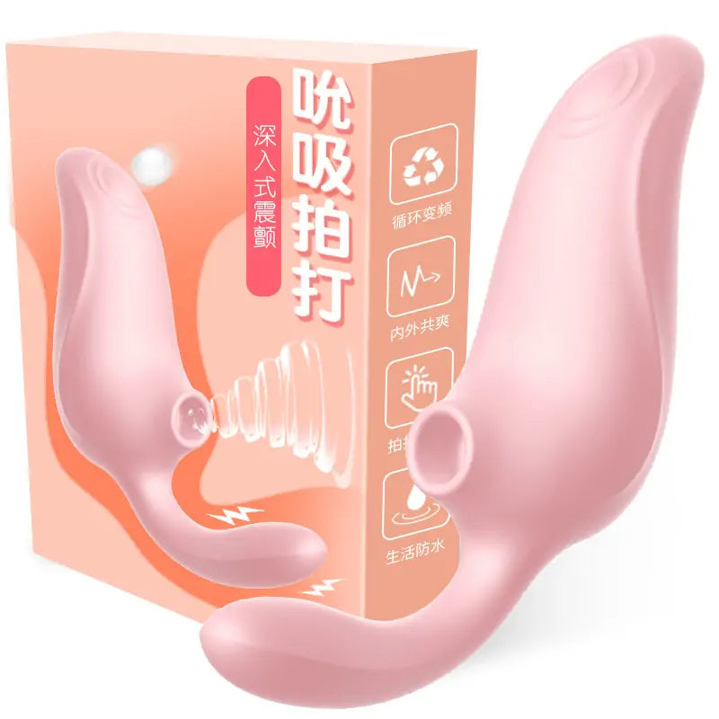 Athena Triple-Action Sucking G Spot Vibrating Wand