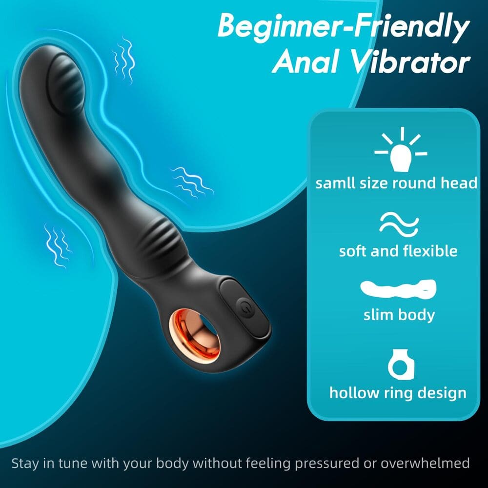 Auron - Finger Ring Prostate Massager - Anal Vibrator